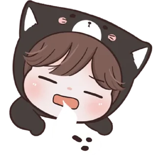 😪 emoji I'm Yours : Meow x Mie [Eng Ver.] @deazzle Telegram sticker 15 of 40