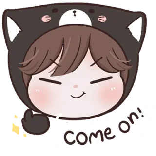 👍 emoji I'm Yours : Meow x Mie [Eng Ver.] @deazzle Telegram sticker 9 of 40