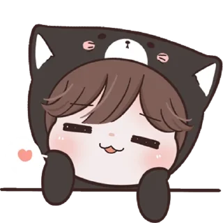 🥰 emoji I'm Yours : Meow x Mie [Eng Ver.] @deazzle Telegram sticker 14 of 40