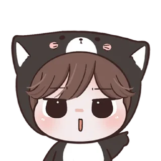 👉 emoji I'm Yours : Meow x Mie [Eng Ver.] @deazzle Telegram sticker 16 of 40