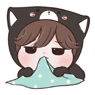 😐 emoji I'm Yours : Meow x Mie [Eng Ver.] @deazzle Telegram sticker 19 of 40