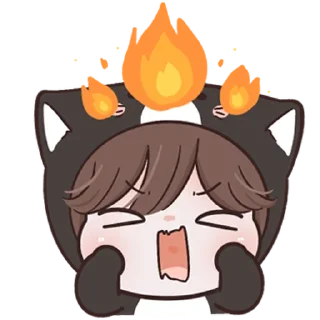 🔥 emoji I'm Yours : Meow x Mie [Eng Ver.] @deazzle Telegram sticker 11 of 40