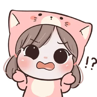 🤔 emoji I'm Yours : Mie x Meow [Eng Ver.] @deazzle Telegram sticker 17 of 40