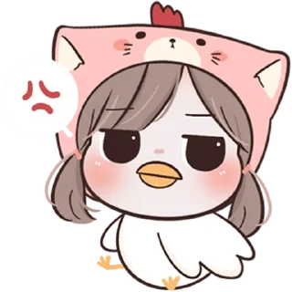 🫤 emoji I'm Yours : Mie x Meow [Eng Ver.] @deazzle Telegram sticker 13 of 40