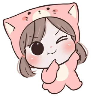 😉 emoji I'm Yours : Mie x Meow [Eng Ver.] @deazzle Telegram sticker 16 of 40