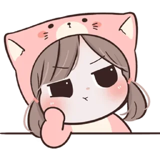 😒 emoji I'm Yours : Mie x Meow [Eng Ver.] @deazzle Telegram sticker 24 of 40