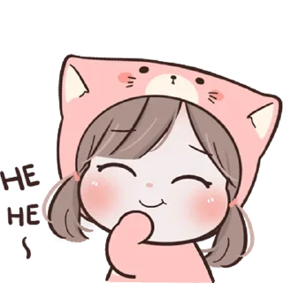 🤭 emoji I'm Yours : Mie x Meow [Eng Ver.] @deazzle Telegram sticker 10 of 40