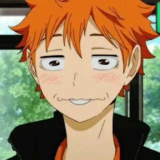 ❤️ emoji Hinata shoyo by @nexunussq Telegram sticker 21 of 21