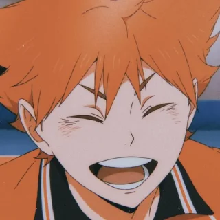 ❤️ emoji Hinata shoyo by @nexunussq Telegram sticker 5 of 21