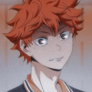❤️ emoji Hinata shoyo by @nexunussq Telegram sticker 4 of 21