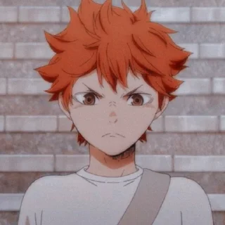 ❤️ emoji Hinata shoyo by @nexunussq Telegram sticker 17 of 21