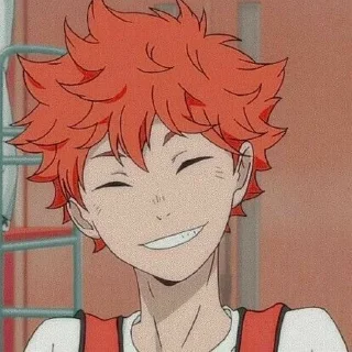 ❤️ emoji Hinata shoyo by @nexunussq Telegram sticker 3 of 21