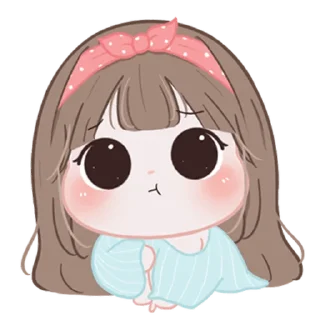 🥺 emoji Chubby Girl ＜3! @deazzle Telegram sticker 15 of 40