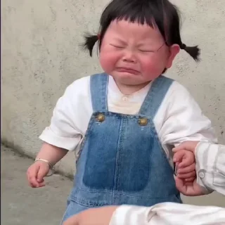 😢 emoji 哭哭瑶（合集）@yaoyiyaoxiaokeai Telegram sticker 21 of 50