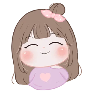 ☺️ emoji Chubby Girl ＜3! @deazzle Telegram sticker 21 of 40