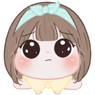 🥺 emoji Chubby Girl ＜3! @deazzle Telegram sticker 23 of 40