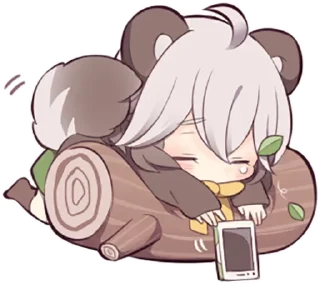 Sticker from 刺猬哭哭