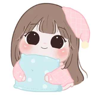 😃 emoji Chubby Girl ＜3! @deazzle Telegram sticker 8 of 40