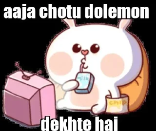 🤗 emoji @sahil_yadav21 CHEEMS — @stckrRobot Telegram sticker 15 of 93