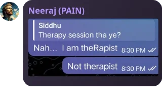 Sticker from Neeraj (PAIN)s kang pack