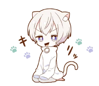 😏 emoji MININEKO boy sticker @deazzle Telegram sticker 21 of 40