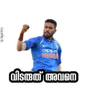 Sticker from @IPLFansKerala India 🇮🇳 Pack