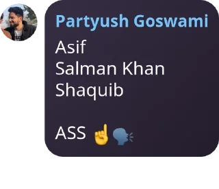 ☝️ emoji India wale gc 💙🇮🇳 pack by @QuotLyBot Telegram sticker 21 of 120