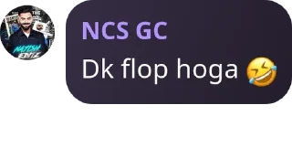 Sticker from NCS GC pack