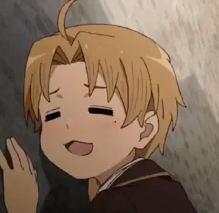 😅 emoji Mushoku Tensei @NineV1 Telegram sticker 10 of 50