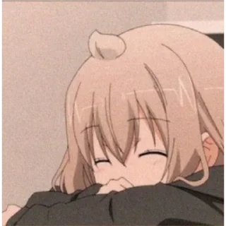 😴 emoji Anime girl Telegram sticker 13 of 58