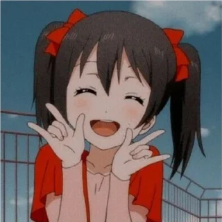 ☺️ emoji Anime girl Telegram sticker 9 of 58