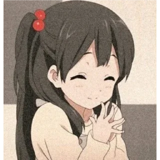 ☺️ emoji Anime girl Telegram sticker 2 of 58