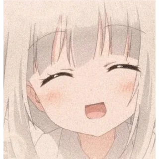 😄 emoji Anime girl Telegram sticker 5 of 58