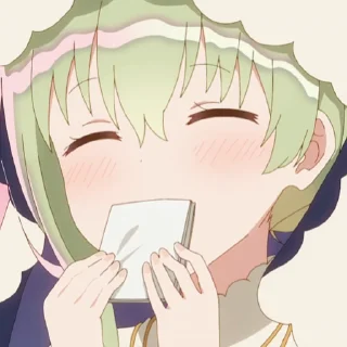 😄 emoji @HD_Stickers 白聖女と黒牧師 P2 Telegram sticker 11 of 50