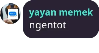 Sticker from beban negara