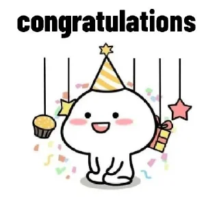🥳 emoji ϙᴜʙʏ ᴠ1 || @STICKERS_ST0RE Telegram sticker 10 of 120