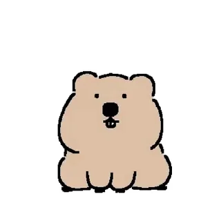 Sticker from 웜뱃인데요 @moe_sticker_bot