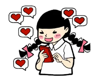 Sticker from 少女心的動畫小劇場 @moe_sticker_bot