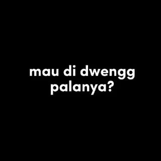Sticker from yg nyolong dicium popo