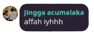 Sticker from hah