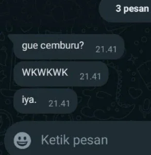 Sticker from monyet