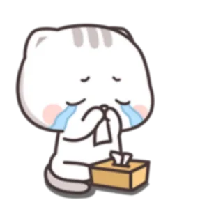 😭 emoji 貓小醬 (FULL) [中文] @WSZB_Stickers Telegram sticker 10 of 96
