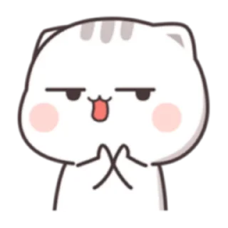 👏 emoji 貓小醬 (FULL) [中文] @WSZB_Stickers Telegram sticker 24 of 96