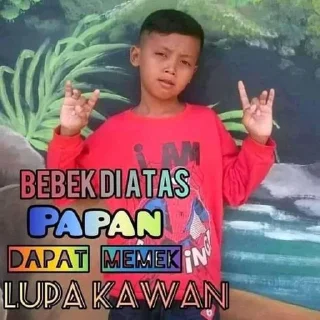 Sticker from memek basah