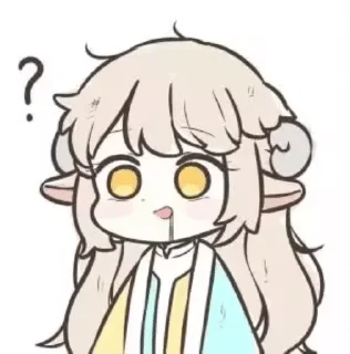 🌟 emoji 雾月表情包 感谢你的使用呀 Telegram sticker 4 of 93