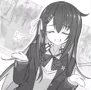 🌟 emoji 雾月表情包 感谢你的使用呀 Telegram sticker 3 of 93