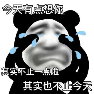 Sticker from 修熊猫表情包 @AWSAZURE_FengCai