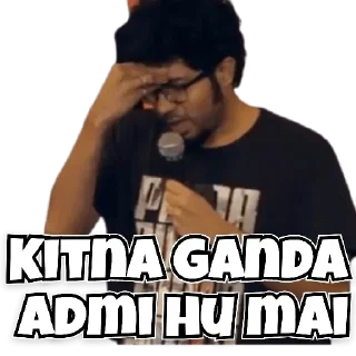 🤬 emoji 亗 𝚄𝚁𝚂 Harsh Raj Gupta亗s kang pack Telegram sticker 21 of 92