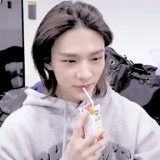 🥛 emoji HYUNJIN ⋆ @KIMJCNNIEST Telegram sticker 8 of 41
