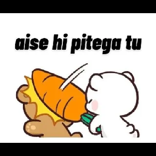 🥕 emoji @stickers_gifs_store🇦𝙨𝙞𝙛𝙖✿ ⃝⃝ 🦋 — @stckrRobot Telegram sticker 9 of 120